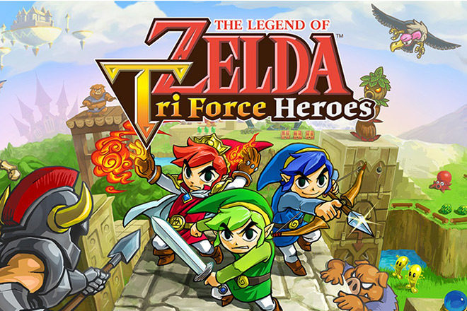 $12.99 (Reg $26) The Legend of Zelda Triforce Heroes Nintendo 3DS Game + FREE Pickup