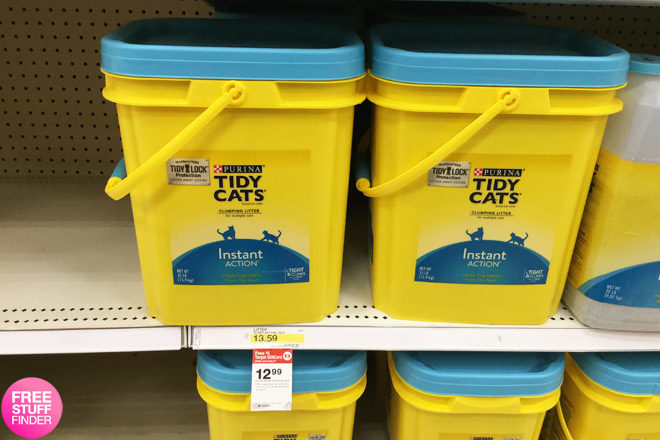 *HOT* $6.49 (Reg $13) Tidy Cats Litter at Target