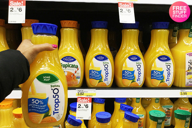 *HOT* $1.25 (Reg $3.82) Tropicana Trop50 Orange Juice at Target