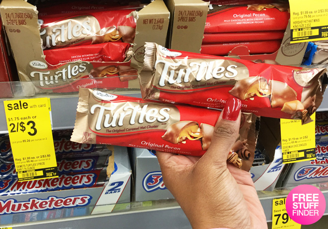 $0.75 (Reg $2) DeMet's Turtles King Size Candy at Walgreens