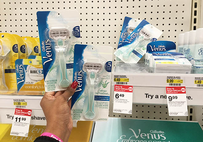 *HOT* $0.99 (Reg $6.49) Venus Embrace Razors at Target