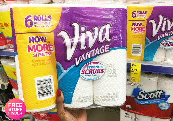 $3.99 (Reg $7) Viva Paper Towels at Walgreens (Only $0.67 Per Roll!)