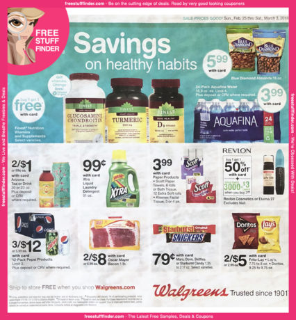 *HOT* Walgreens Ad Preview (Week 2/25 – 3/3)