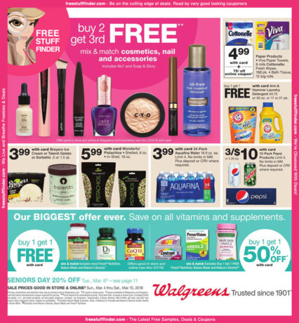*HOT* Walgreens Ad Preview (Week 3/4 – 3/10)