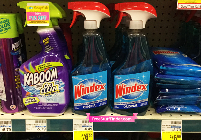 $1.25 (Reg $4) Windex Glass Cleaner at CVS (Print Now!)