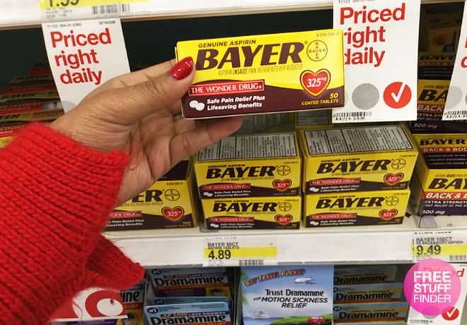 $2.91 (Reg $4.89) Bayer Aspirin at Target