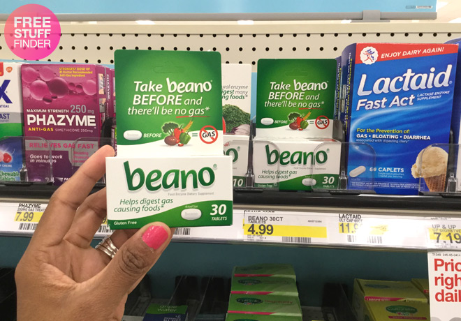 *HOT* $0.99 (Reg $5) Beano Gas Relief at Target (Print Now!)