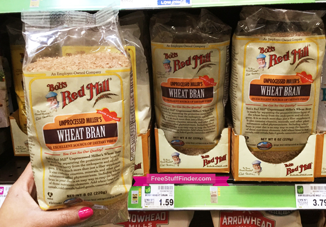 $0.59 (Reg $1.59) Bobs Red Mill Wheat Bran at Kroger