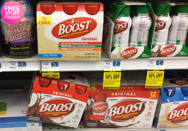 *HOT* $1.34 (Reg $10) Boost Nutritional Drinks 6-Pack at Rite Aid