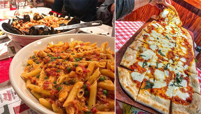 FREE Small Pasta at Bucca Di Beppo + FREE $20 Coupon