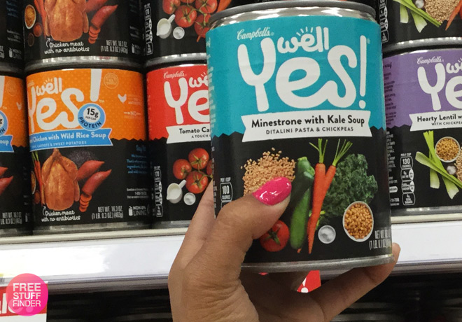 $0.75 (Reg $2.09) Campbell’s Well Yes! Soup at Target