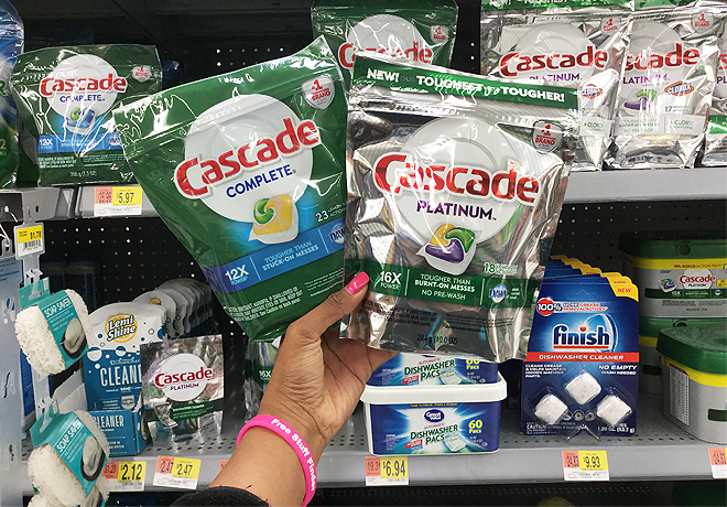 $2.97 (Reg $4) Cascade ActionPacs at Walmart