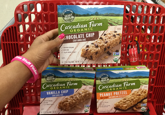 *HOT* $1.96 (Reg $3.29) Cascadian Farm Granola Bars at Target