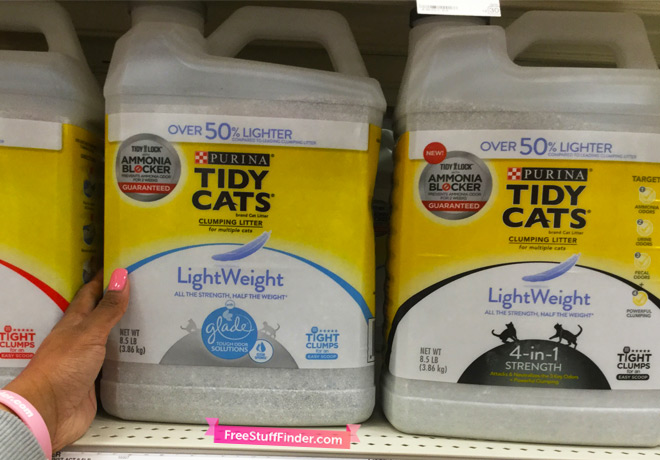 *NEW* $3.00 Purina Tidy Cats Cat Litter Coupons (Only $4.83 at Target - Print Now!)