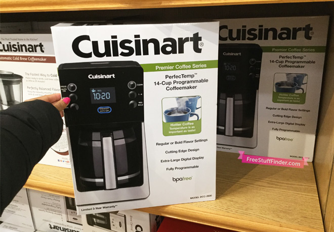 *HOT* $52.99 (Reg $130) Cuisinart 14-Cup Programmable Coffee Maker
