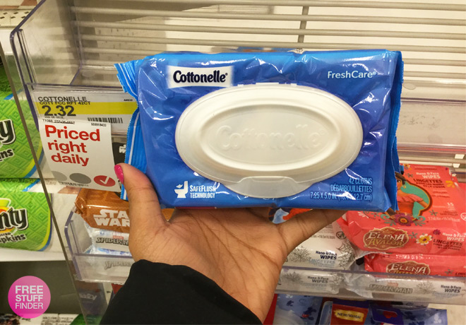 $0.82 (Reg $2.32) Cottonelle Flushable Wipes at Target