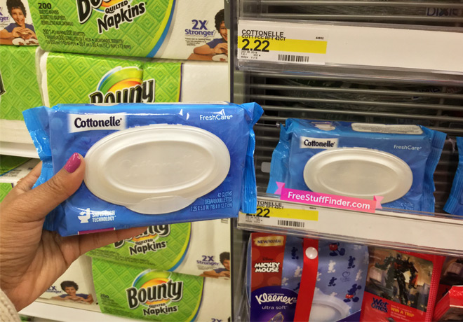 *HOT* $0.72 (Reg $2.22) Cottonelle Flushable 42-Count Wipes at Target