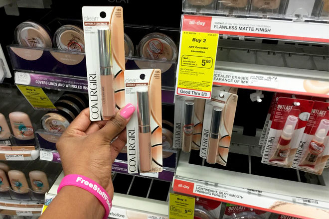 $2.29 (Reg $6.79) CoverGirl Invisible Concealer at CVS