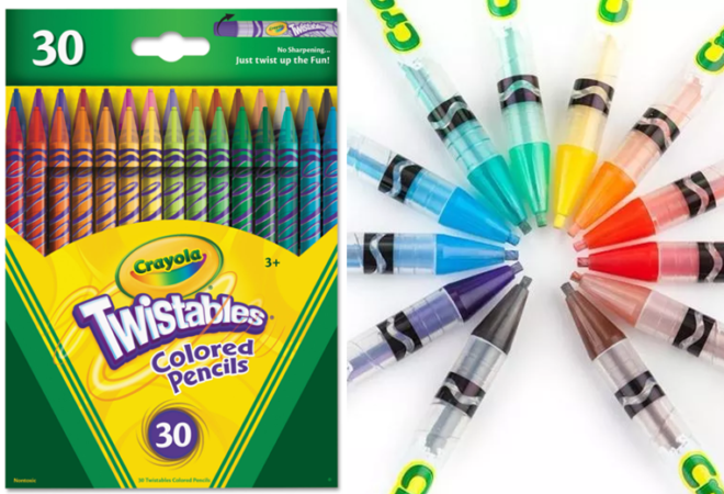 $5.76 Crayola Twistables Colored Pencils