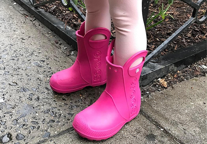 *HOT* $21 (Reg $35) Crocs Kids Handle It Rain Boots (Today Only!)