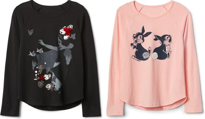 GAP: Disney Tees As Low As $7.97 + FREE Shipping