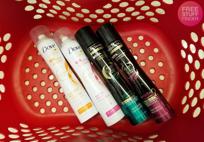 *HOT* $1.74 (Reg $5) Tresemme & Dove Micromist Hair Spray at Target