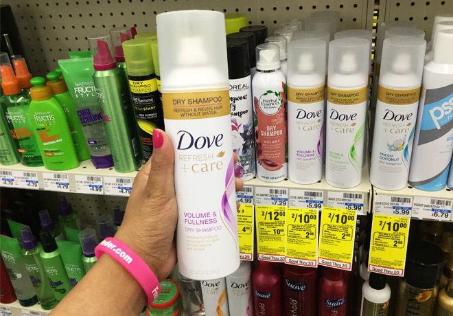 $2.50 (Reg $6) Dove Dry Shampoo at CVS