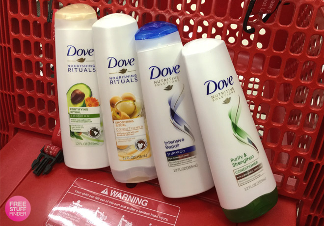 $1.24 (Reg $3.99) Dove Shampoo or Conditioner (12 oz) at Target