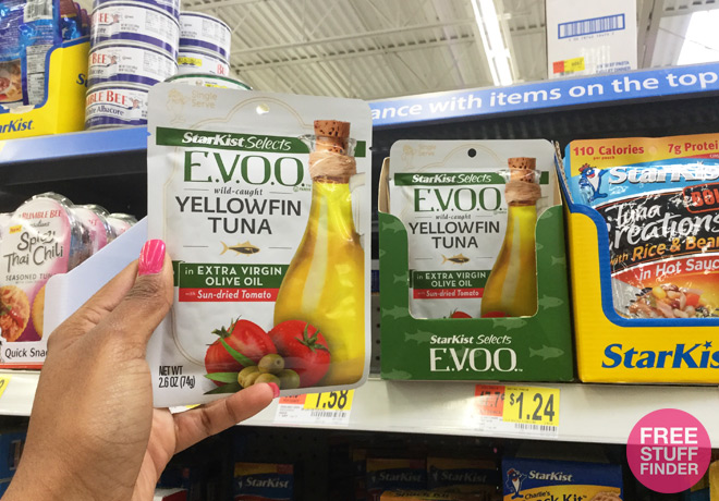 $0.74 (Reg $1.24) Starkist EVOO Tuna at Walmart