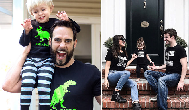 *HOT* Up to 75% Off Family Tees + FREE Shipping (Starting $2.85 – SO CUTE!)