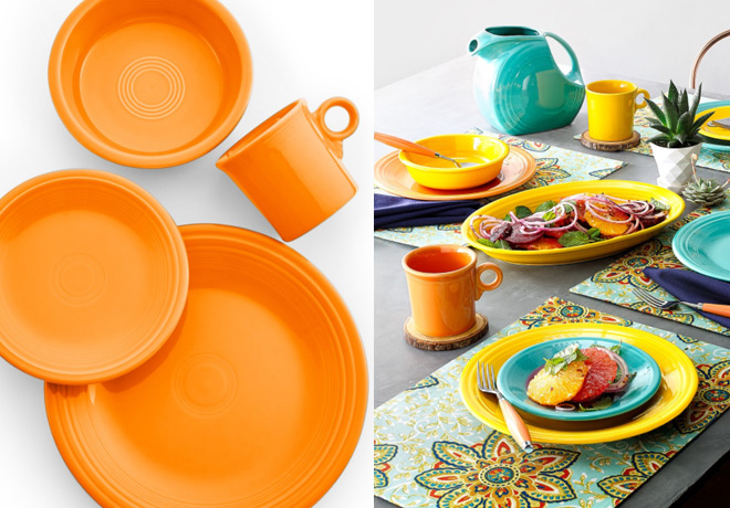 $6.13 (Reg $56) Fiesta 4-Piece Place Setting