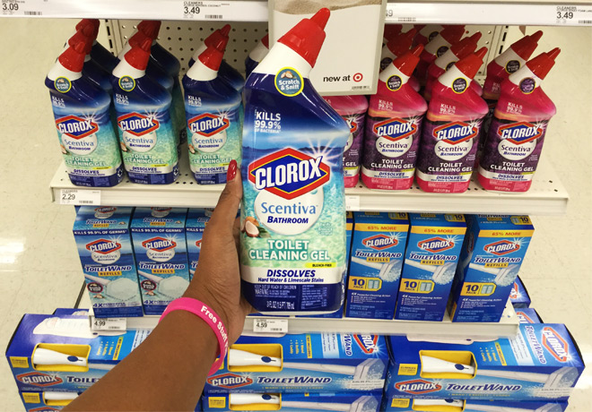 $1.45 (Reg $2.29) Clorox Scentiva Toilet Cleaning Gel at Target