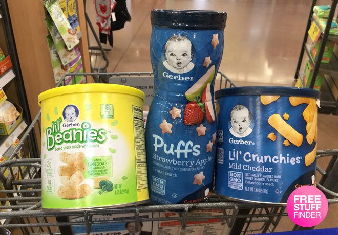 *HOT* $0.87 (Reg $2) Gerber Snacks at Kroger