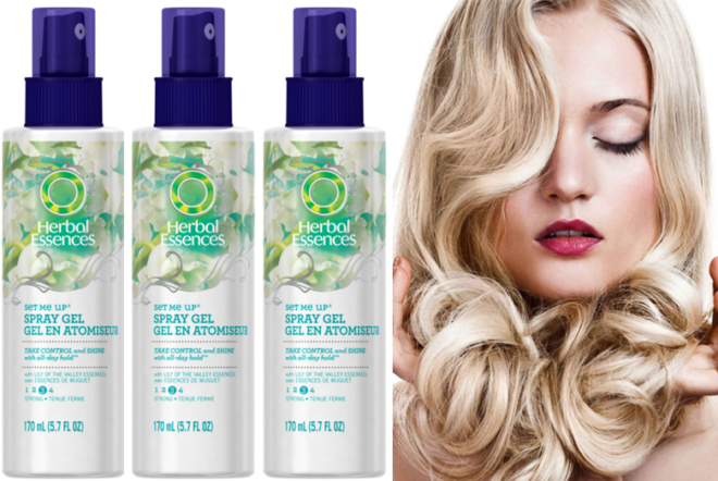 $2.91 (Reg $12) Herbal Essences Hair Gel Sprays 3-Pack (Only $0.97 Each!)
