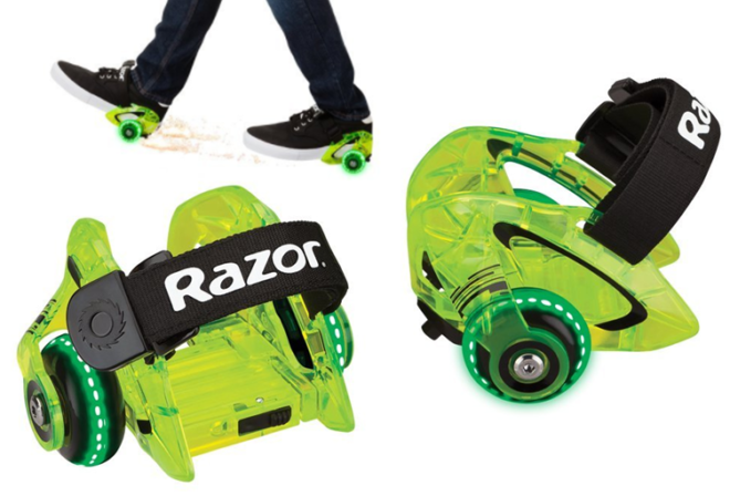$9.76 (Reg $25) Razor Jetts DLX Heel Wheels