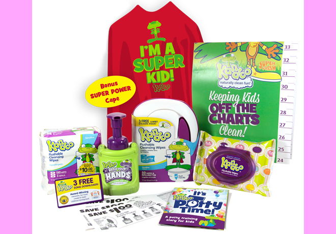 FREE Pampers Kandoo Super Power Kit Giveaway (1,000 Winners)