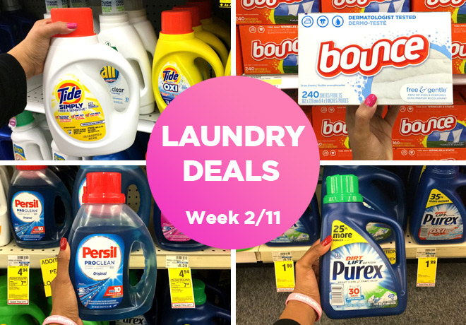 Laundry Deals Roundup (Week 2/11-2/17)