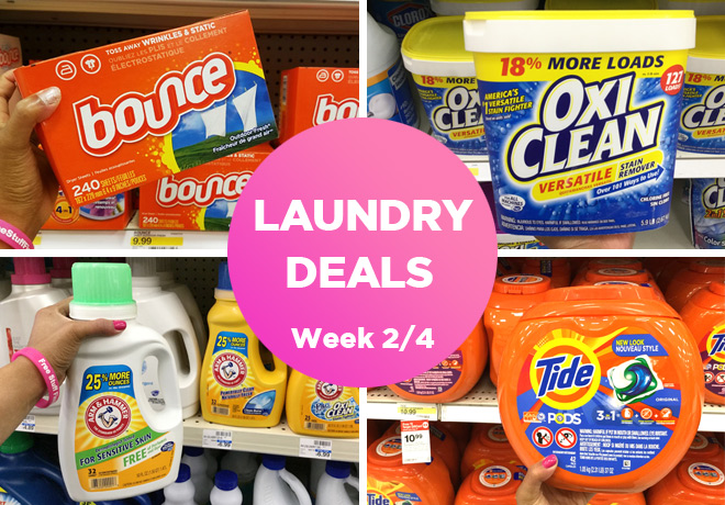 Laundry Deals Roundup (Week 2/4-2/10)