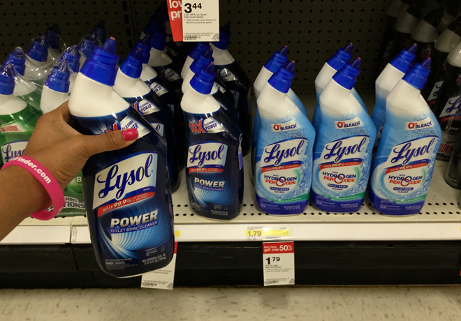 *HOT* $0.99 (Reg $1.79) Lysol Toilet Bowl Cleaner at Target