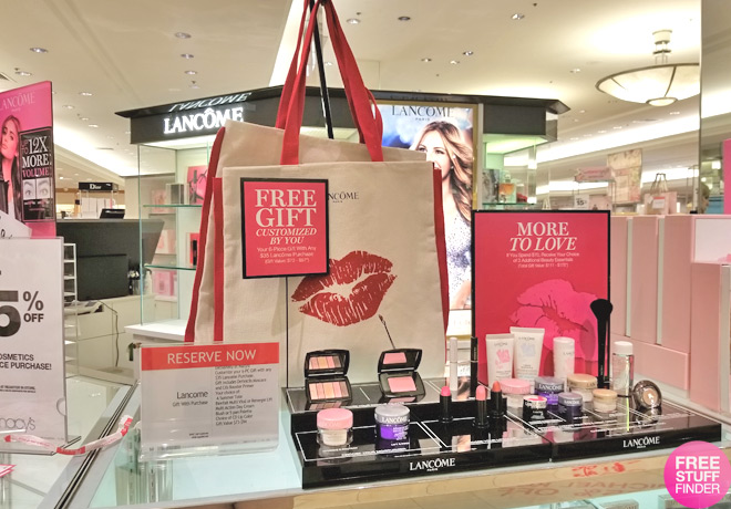 FREE 6-Piece Gift Set with $35 Lancome Purchase (Up to $97 Value!)