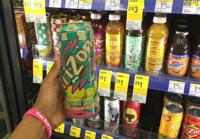 $0.50 (Reg $1) Arizona Tea or Drink at Walgreens (No Coupons Needed!)