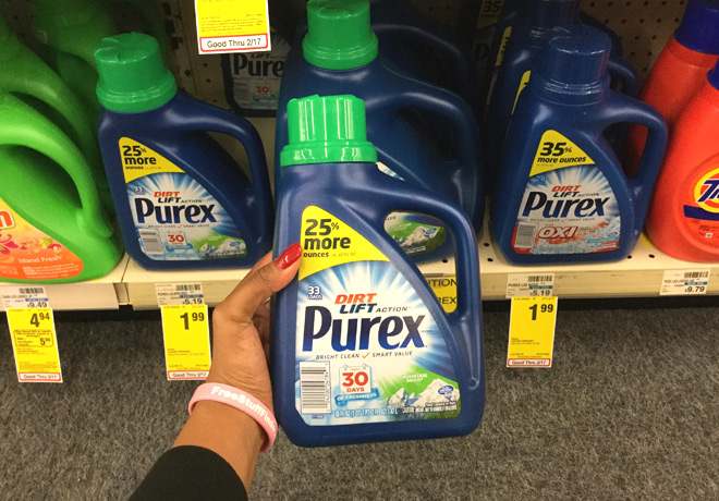 $1.49 (Reg $5.19) Purex Laundry Detergent at CVS ($0.04 per Load - Print Now!)