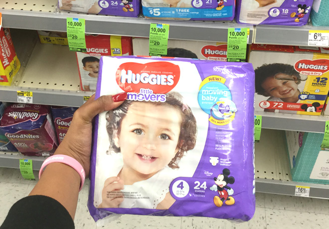 $4.67 (Reg $13) Huggies Diapers & Pull-Ups Training Pants at Walgreens