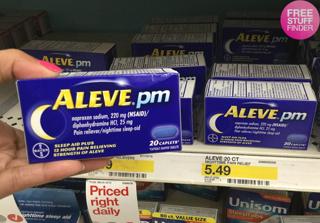 *HOT* Aleve Pain Relief Only $1.12 at Target (Regularly $5.49 - Almost 80% Off!)