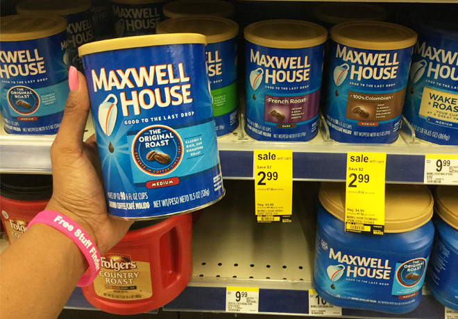 $1.99 (Reg $5) Maxwell House Coffee (11.5 oz) at Walgreens (Ends 2/28!)