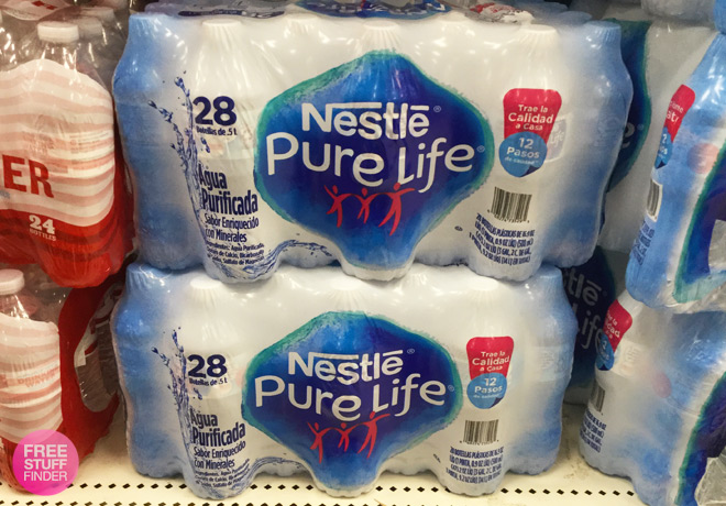 $2.50 (Reg $4) Nestle Pure Life Water 28-Pack at Target (Print Now!)