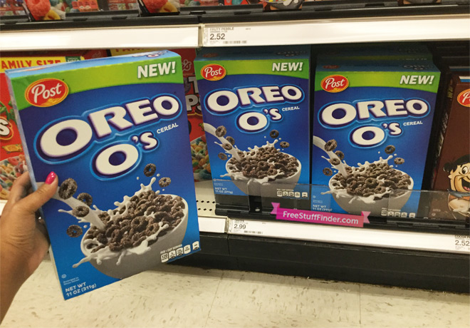 $1.19 (Reg $3) Post Oreo O’s Cereal at Target