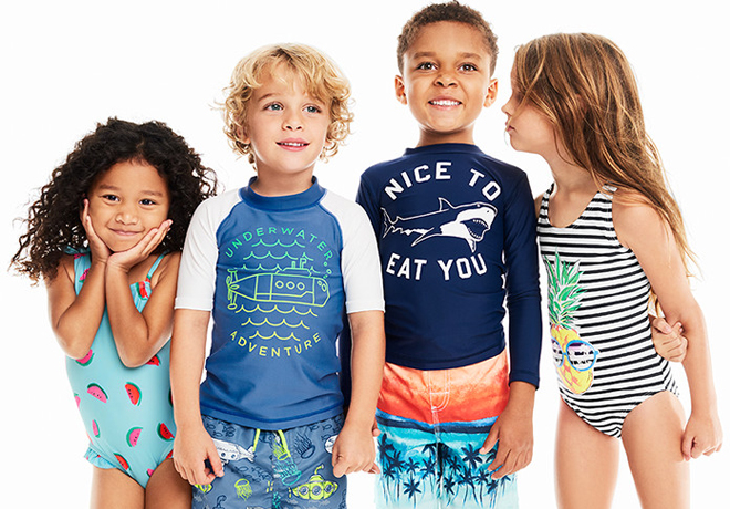 OshKosh: Buy 1 Get 1 FREE Swimwear (Today Only!)