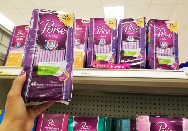 FREE Poise Liners at Target + $0.61 Moneymaker (Ending Soon!)