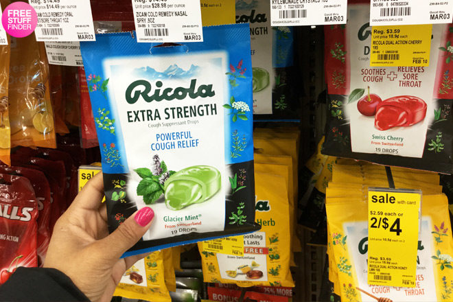 *HOT* $1 (Reg $3.59) Ricola Cough Drops at Walgreens